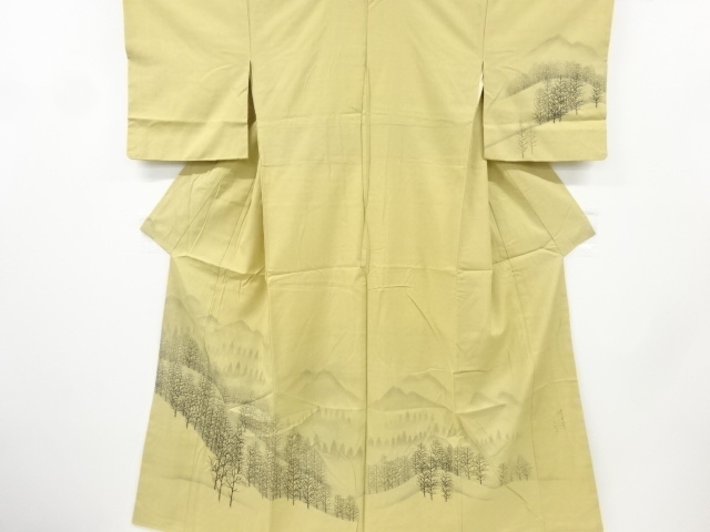 JAPANESE KIMONO / TSUMUGI / ARTISAN WORK